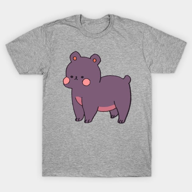 Purble Bear Buddy T-Shirt by gorillaprutt